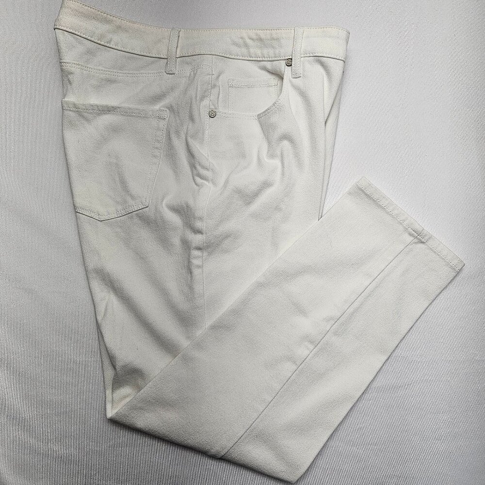 Coldwater Creek Natural Fit Women's Petite Pants White Size P12 (121-5) - Picture 8 of 10